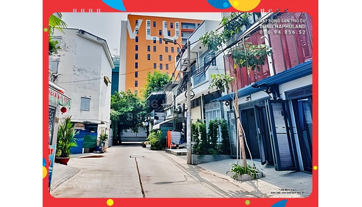 GV. 23 triệu/m2. 456m2 dtsd nhà đất có 12P trọ, TN 24 triệu/th, gần Đại học Văn Lang.